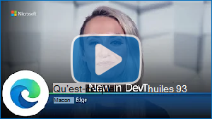 Image miniature de la vidéo « Microsoft Edge | Nouveautés de DevTools 93
