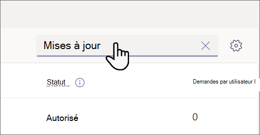 Capture d’écran de la navigation du centre Administration avec l’option > Gérer les applications Teams mise en évidence.