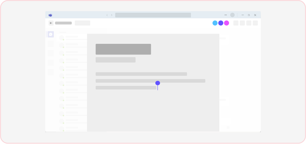 L’exemple montre l’utilisation d’un composant lightbox dans des environnements collaboratifs.