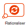 Icône de la phase De rationalisation.