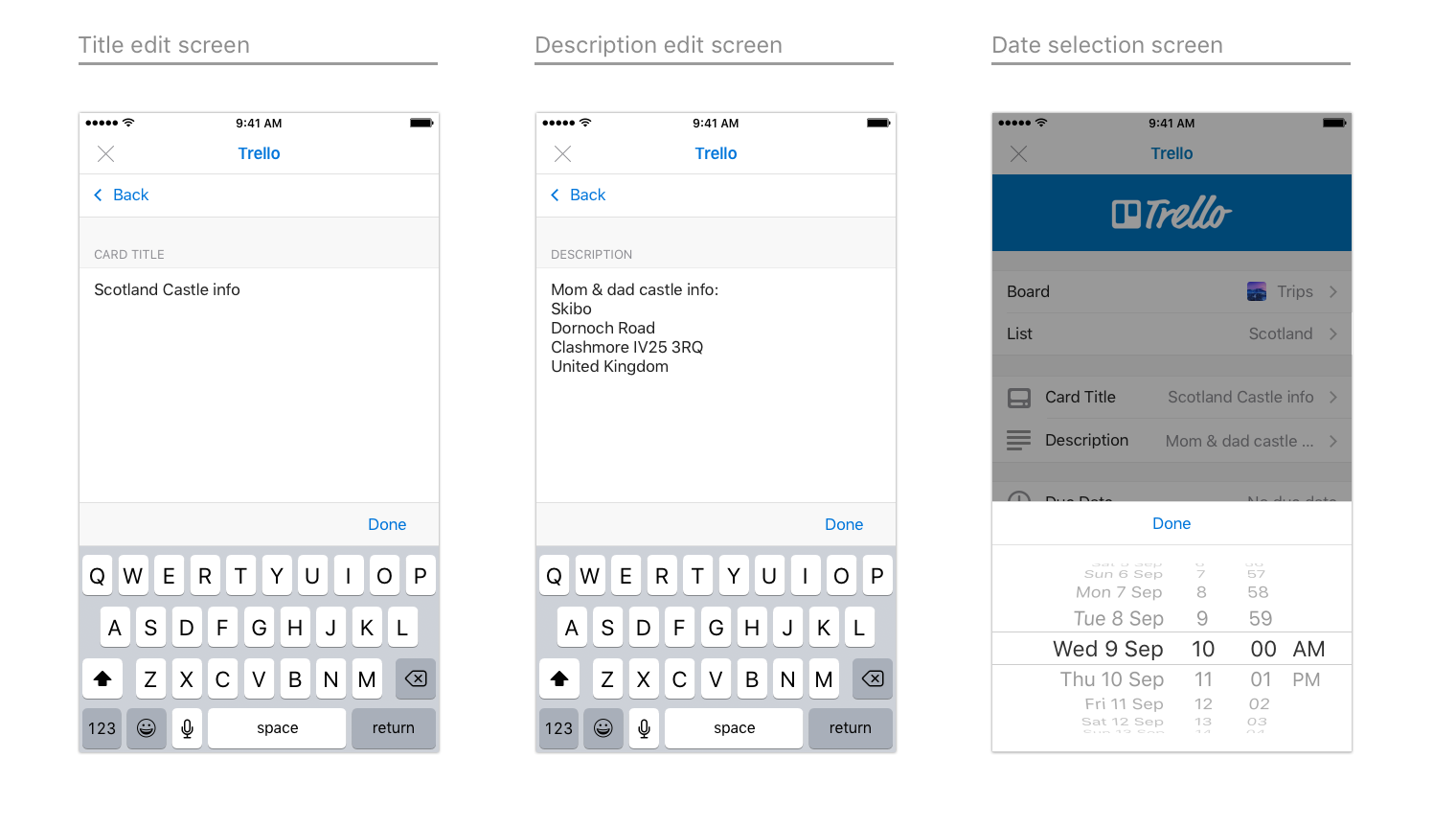 Conception de bout en bout pour le complément Trello partie 2 sur iOS.