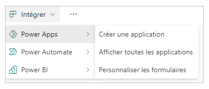 Créer une application.