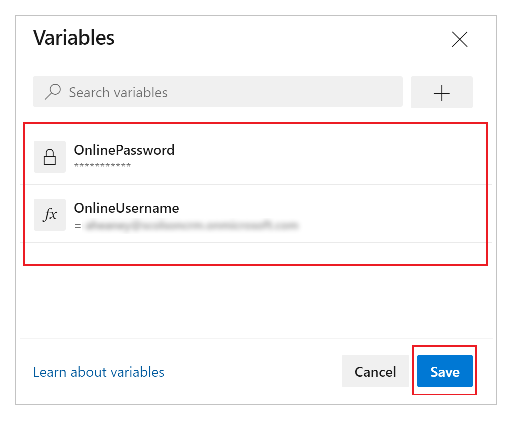 Enregistrer la configuration de pipeline.