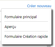 créer un formulaire