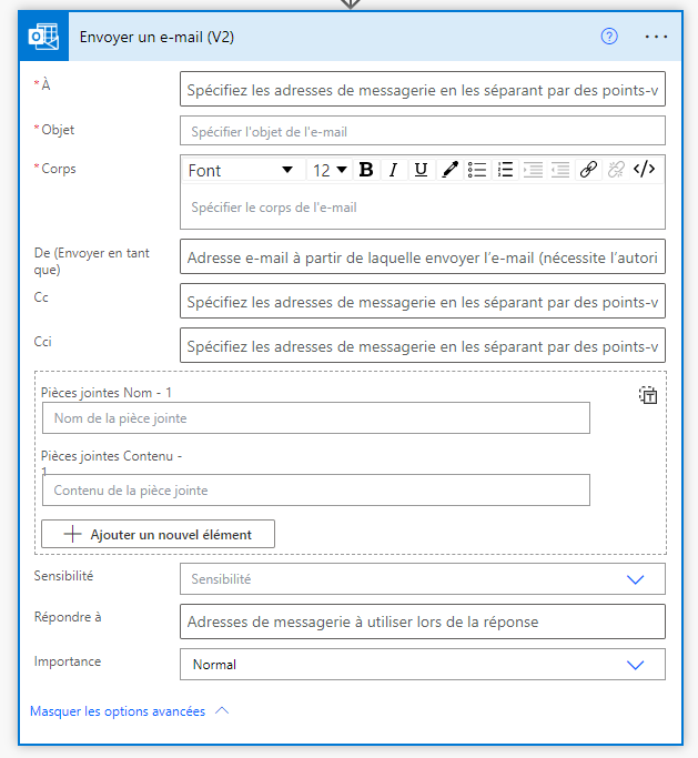 Notification Power Automate