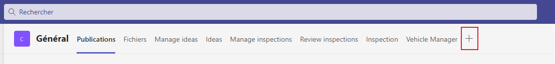 Créer une application au sein d’une équipe en ajoutant un onglet.