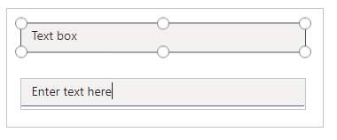 Contrôle Zone de texte.