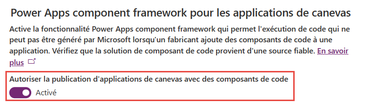 Capture d’écran des environnements.