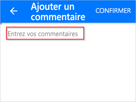 entrez votre commentaire.