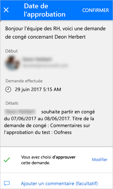 sélectionnez Ajouter un commentaire.