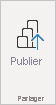 Screenshot of the Publish on the ribbon, showing how to Publish from Power BI Desktop.