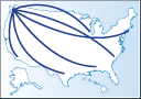 Capture d’écran montrant une carte qui affiche uniquement des lignes.