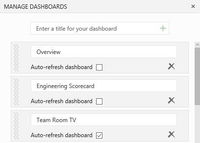 Auto-refresh options