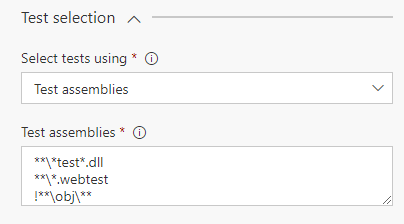 Test selection