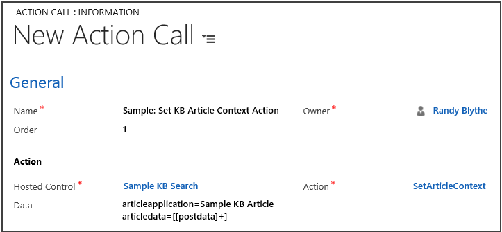 Appel à l'action pour définir le contexte d'un article