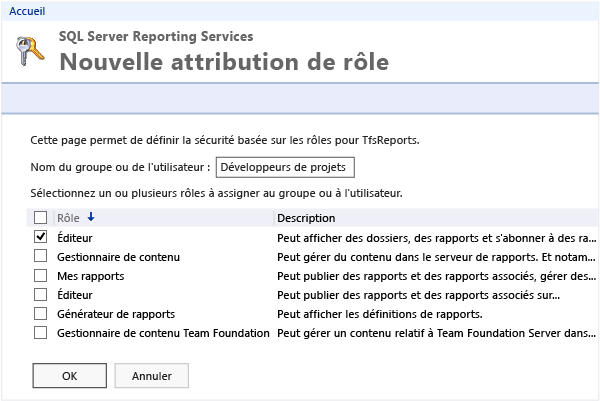 Cliquez ou appuyez sur la touche Tab pour sélectionner et sur la barre espace pour cocher