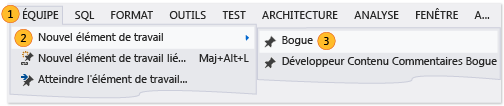 Créer un bogue dans Visual Studio