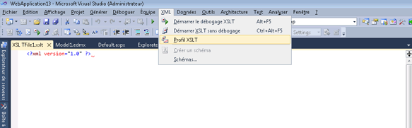 Profileur XSLT