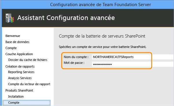 Utiliser le compte du lecteur de rapport