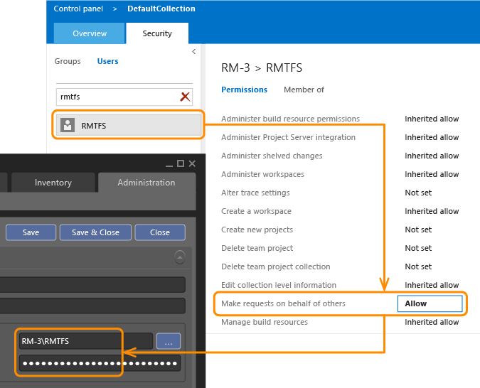 Se connecter à TFS