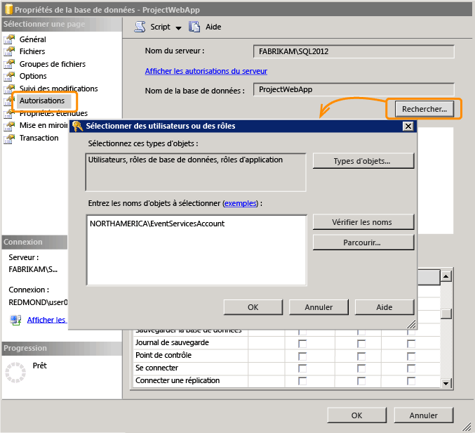 Ajouter un utilisateur (SQL Server 2012)