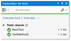 Test de base réussi