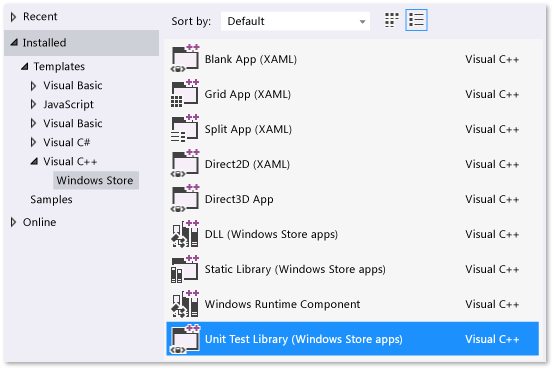 Créer une bibliothèque de test unitaire C++