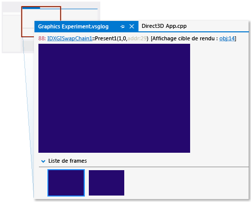 Document du journal des graphiques dans Visual Studio