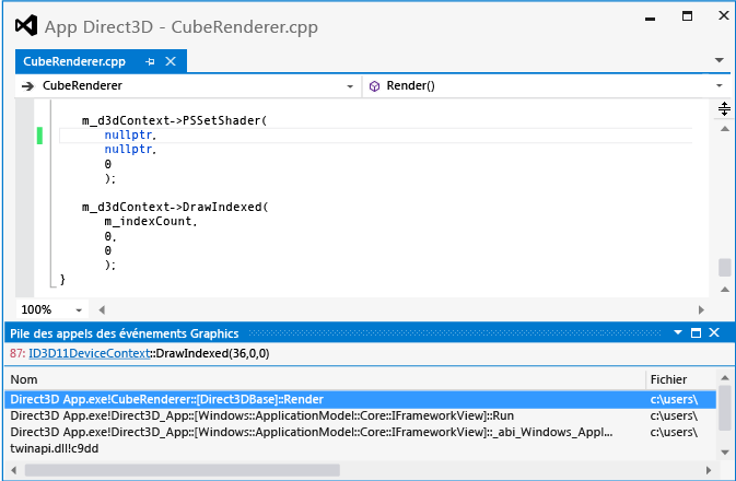 Code qui n'initialise pas le nuanceur de pixels