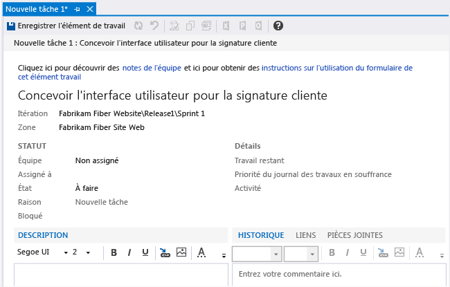 Exemple de deux liens hypertexte appliqués au texte