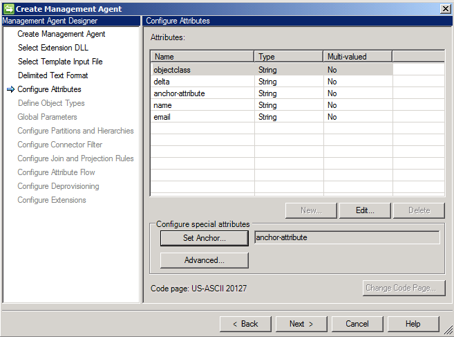 Configure Attributes