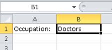 Sample data for the RenameWorksheets macro