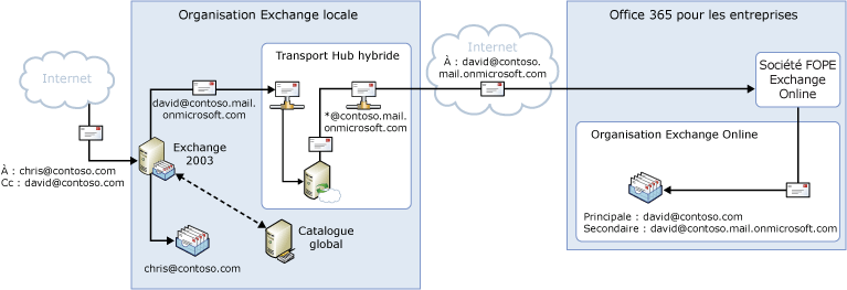 Trafic entrant via une organisation locale