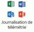 Cette icône représente la Journalisation de télémétrie.