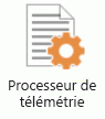 Cette icône représente le Processeur de télémétrie.