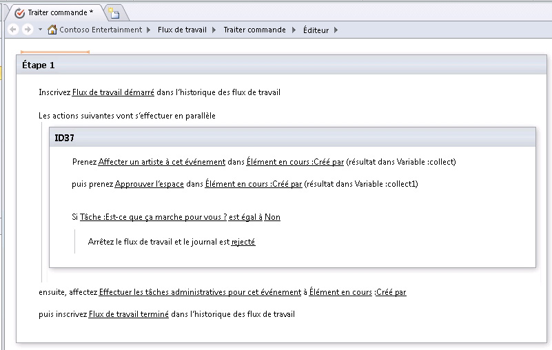 Process Order Workflow