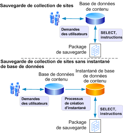 Sauvegarde/exportation précises