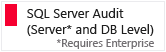 Audit SQL Server mappé security Center