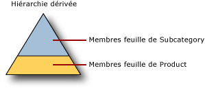 Hiérarchie dérivée avec extrémité explicite