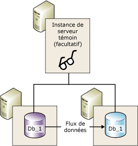 Session de mise en miroir incluant un témoin