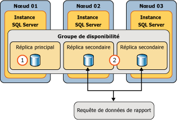 Source de données SSRS à l'aide de groupes AG