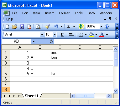 Microsoft Excel