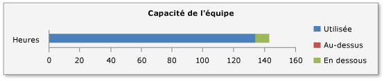 Capacité de l'équipe