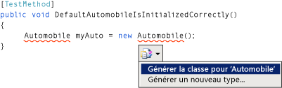 Menu contextuel de balise active en C#