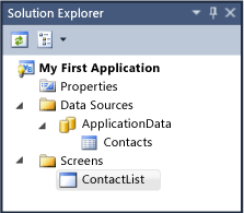 Solution Explorer