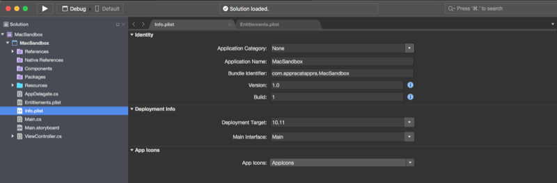 Modification de l’identificateur de bundle