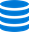 Icône de disques de stockage de données.