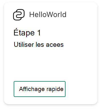 Sélectionner ACE dans la Boîte à outils