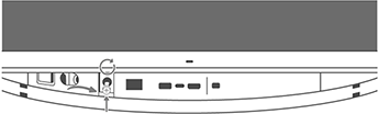 Image montrant comment attacher la vis de verrouillage et faire glisser le couvercle en place.