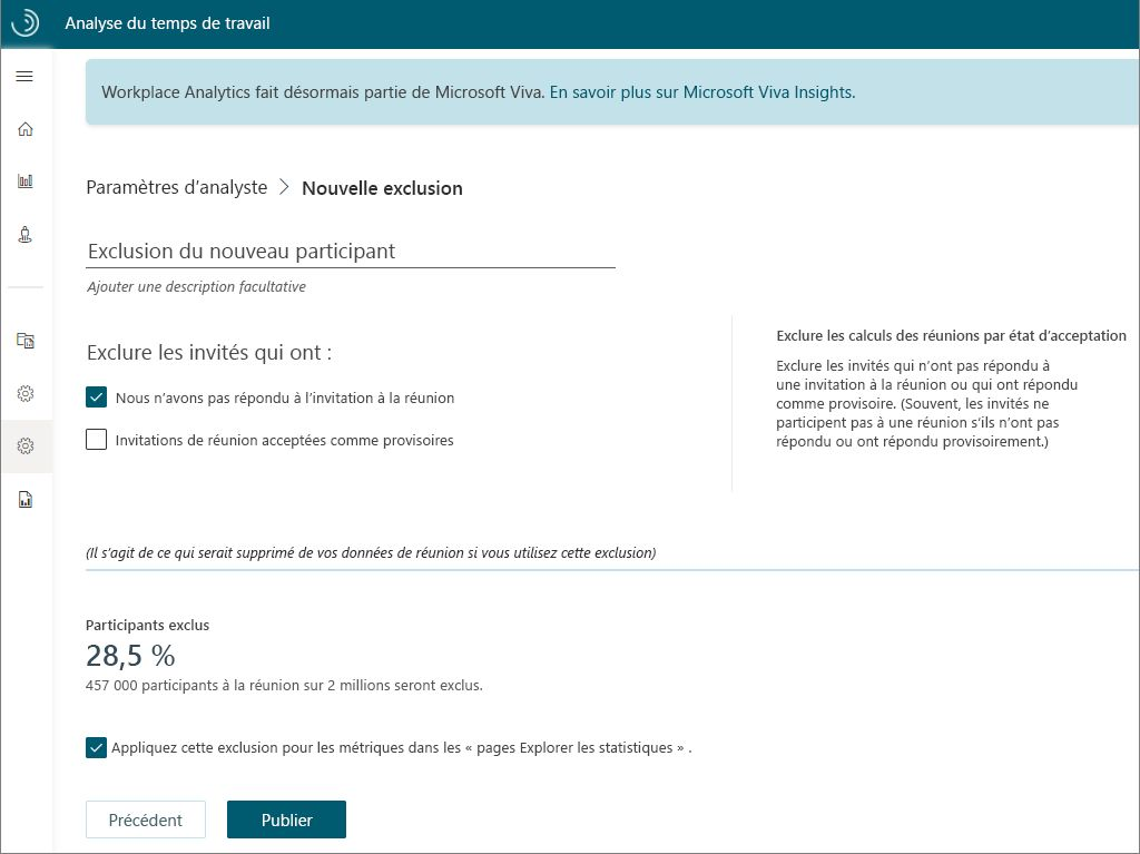 Exclusions de participants